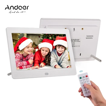 

Andoer 7" LED Digital Photo Frame IPS Desktop Album 1280*800 HD Music/Video/Photo Player/Alarm Clock/Calendar w/ Remote Control