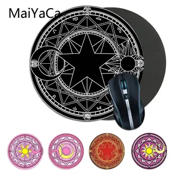 MaiYaCa Anime pink Cute Magic Array Rubber Computer Gaming mousepad gaming Mouse pad Rug For PC Laptop Notebook gamer desk pad maiyaca hot sales anime steins gate natural rubber gaming mousepad desk mat large lockedge mousepad laptop pc computer mouse pad