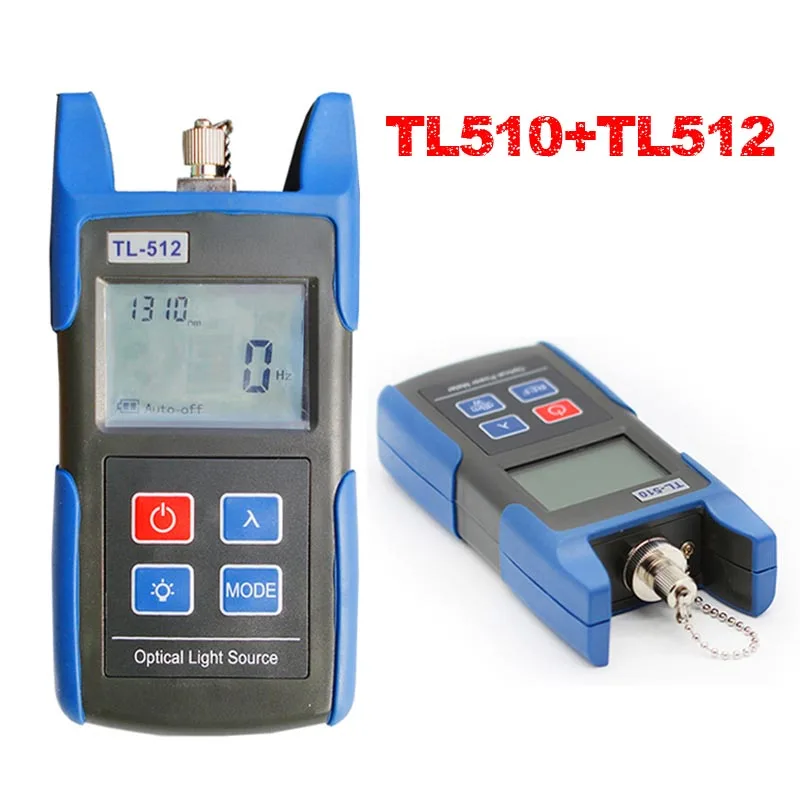 Источник лазерного измерителя мощности TL512 1310 нм FTTH InGaAs TL510 тестер волокна-70 ~ + 10