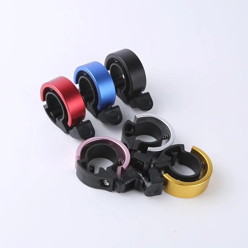 New Bicycle Bell Ultralight Aluminum Alloy Ring Design Safety Warning Bell Mountain Bicycle Crisp Loud Bell Bike Accessories