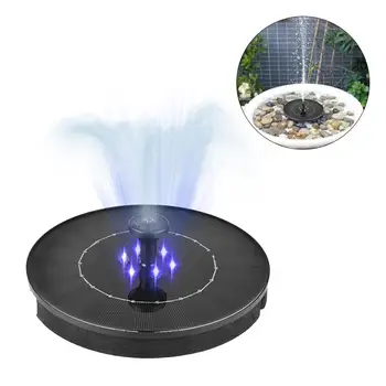 

2.4W LED Ground Solar Fountain Pump Waterproof Solar Panel with Submersible Pump for Bird Bath Garden Fountain