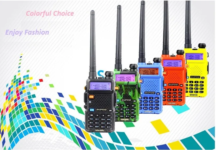2pcs Baofeng uv-5r CB radio VOX 10 Km Walkie