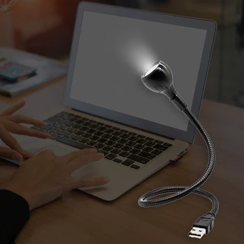 

Eye-care Adjustable Laptop Notebook Studying Lamp USB DC 3-5V LED Reading Lights PC Computer Notebook Studying Lamp