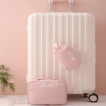 

Multifunction Travel Cosmetic Bag Women Makeup Bags Toiletries Organizer Waterproof Storage Make Up Wash Hanging Cases