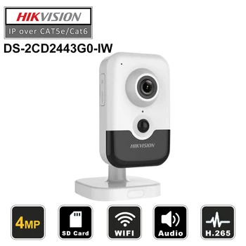 

Hikvision 4MP Home Wi-Fi Security Camera PoE DS-2CD2443G0-IW PoE Onvif Outdoor Night Vision IR 10m Security Surveillance