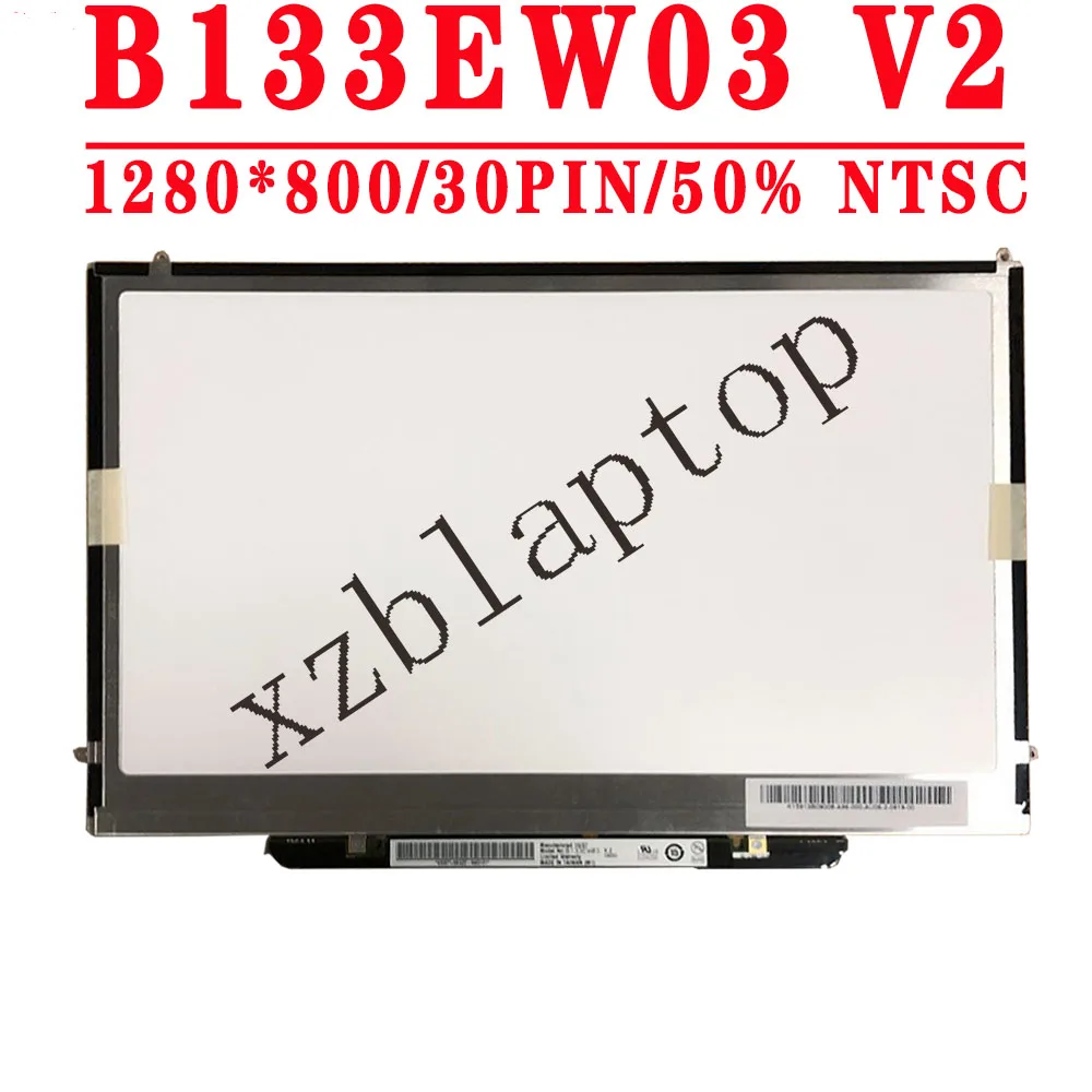 13.3inch lcd matrix for Macbook a1237 a1304 notebook replacement display B133EW03 V2 or compatible screen Silver connector