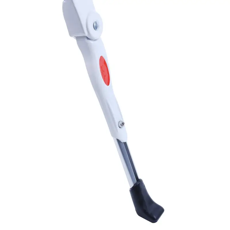 Белый алюминиевый сплав велосипед Велоспорт kickstand подходит для 1" 20" 2" 26"