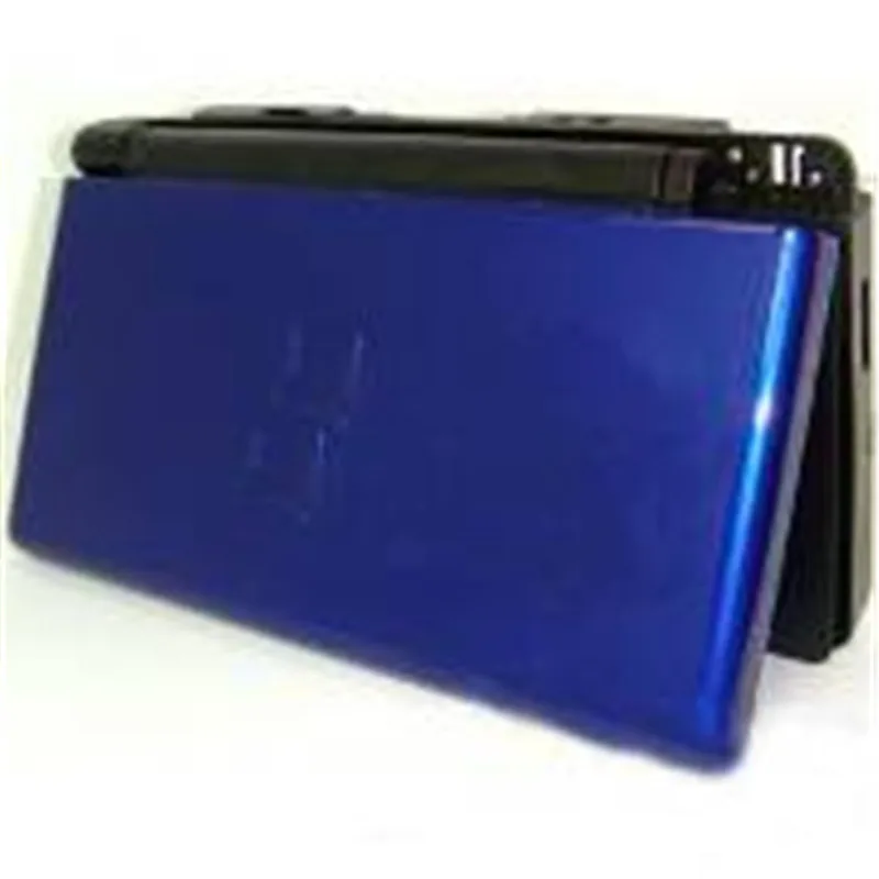 Для NDSL Ограниченная серия сменный Корпус чехол Чехол для Nod DS Lite Корпус Корпуса с кнопкой комплект полный комплект - Цвет: Синий