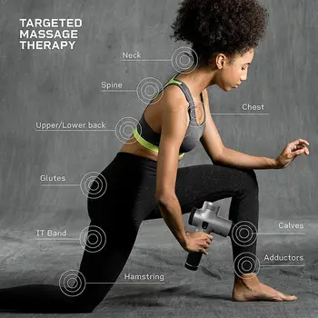 

Tissue Massage Gun Muscle Massager Muscle Pain Management Pain Exercising Slimming Body after Shaping Training Relaxation R T2U8