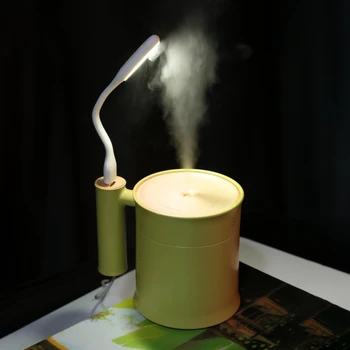 

USB Humidifier Mini Air Humidifier with LED Light aroma diffuser air humidifier Fan Suitable for sleeping meeting office