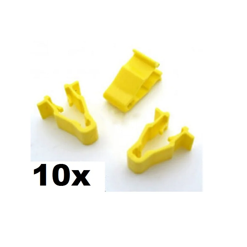 10x для Honda Civic CRV &amp HRV желтое колесо арки обрезные зажимы-Оснастка Fit #90601-SMG-003 |
