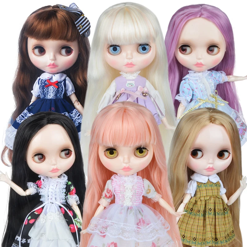 Кукла Blyth NBL шарнирная с блестящим лицом 1/6 шарнирных шаров|Куклы| |
