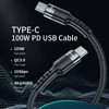 Essager Type C to USB C Cable 4K USB 3.1 Type-C Data Cord PD 100W Quick Charge 4.0 3.0 Fast Charger For Macbook Xiaomi mi 9 Pro ► Photo 3/6