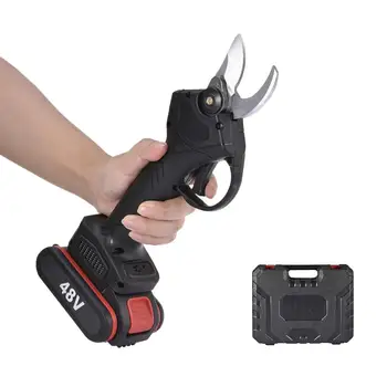 

Cordless Power Pruner With 24h Battery Rechargeable Lightweight Comfortable Professional Pruning Shears Safety Electric Pruner