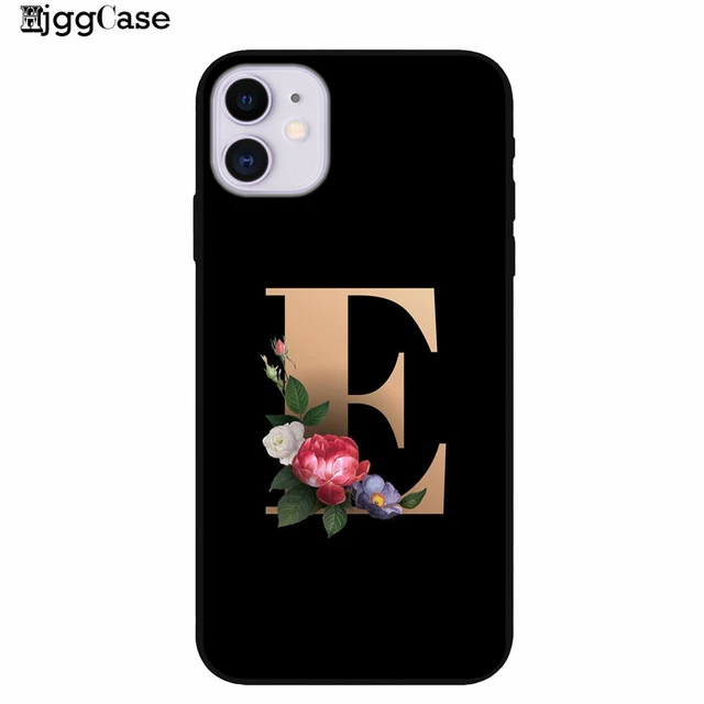  iPhone X/XS Initial S Letter Butterfly Rose Flowers