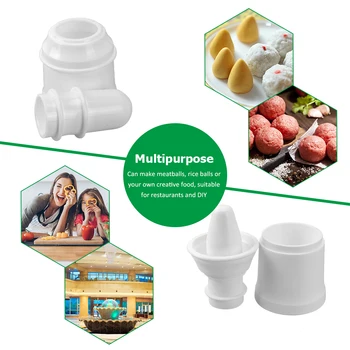 

DIY Sushi Maker Mold Rice Ball Maker Mold Homemade Stuffed Meat Baller Maker DIY Kitchen Sushi Tools Accessories Drop Shipping