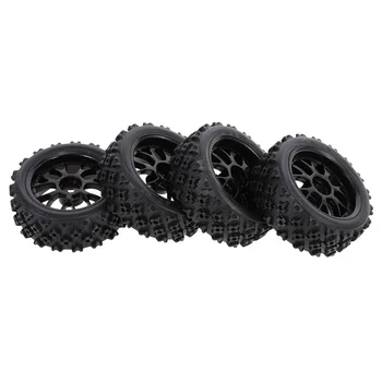 

4Pcs 1/10 RC On-road Star Tread Pattern Tyre for 1/10 HSP Redcat Traxxas Tamiya HPI RC Buggy