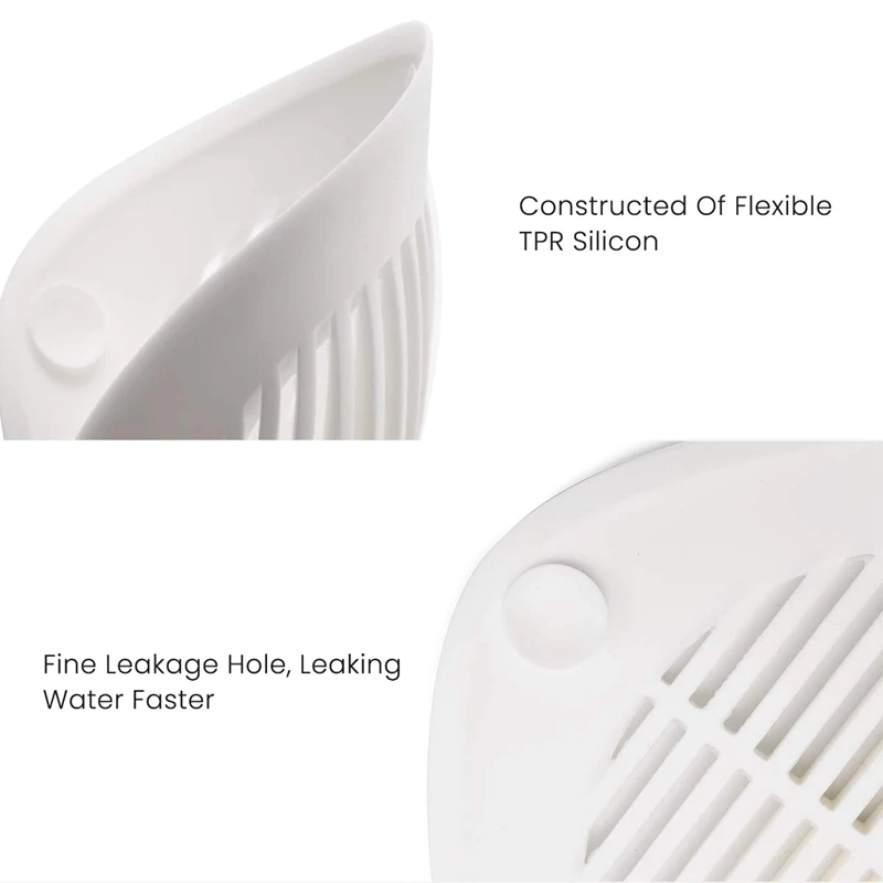 2 шт Расширенный протектор дренажа, улучшенный силиконовый апгрейд, имеет очень сильную производительность захвата для душевой комнаты, кухни, ванной комнаты, греха