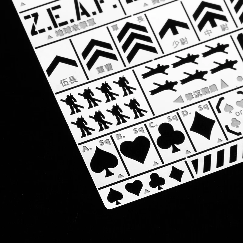 Special Water Sticker Record Grade Symbol Leak Spray Plate 1/100 1/144 AJ0076