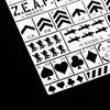 1/100 1/144  Special Water Sticker Logo Record Grade Symbol Leak Spray Plate AJ0076 5