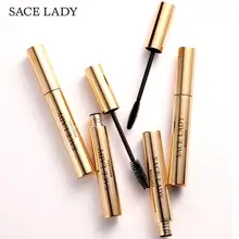 SACE LADY Водостойкая тушь для ресниц 4D макияж ресниц Черная Толстая 3D волокно длинная завивка ресниц наращивание макияжа удлинение Rimel
