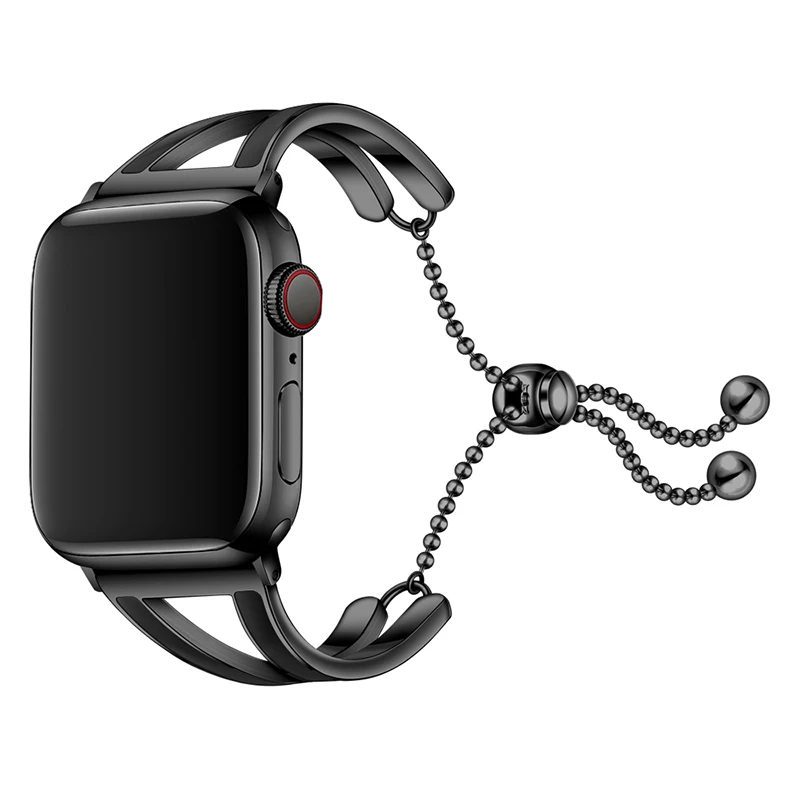 O Взрослый модный браслет, ремешок для apple watch, версии 4321 сменный ремешок для apple для наручных часов iwatch, 44/42/40/38 женского - Цвет: O