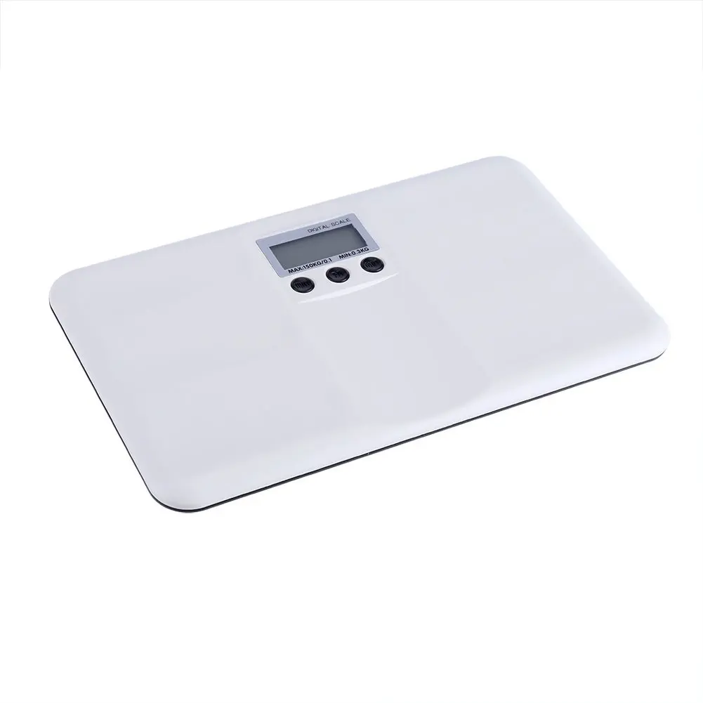 White weight scale plastic body scale mother baby electronic scale portable plastic fall proof electronic scale