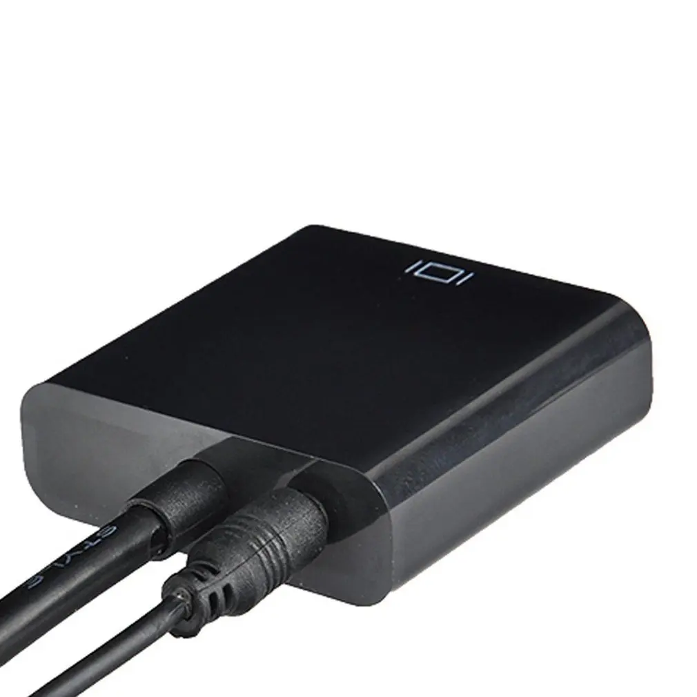  Premium Hdmi Al Convertitore Del Vga Adapter + 3.5 Mm Audio Martinetti Full Hd 1080P Del Convertito