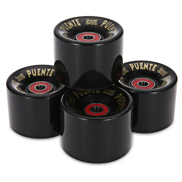 US $11.36 High Quality 4pcs 60 x 45MM Cruiser Skateboard Wheels Durable PU Wheels Longboard Cruiser Wheels Wi
