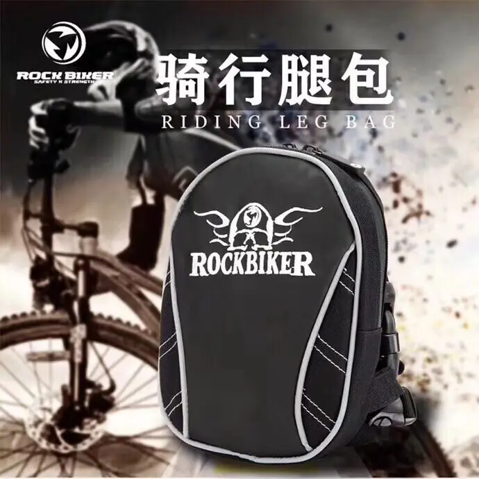 ROCK BIKER Motorcycle Drop Leg Bag Waterproof Nylon Bags Outdoor Casual Waist Fanny Pack Moto |