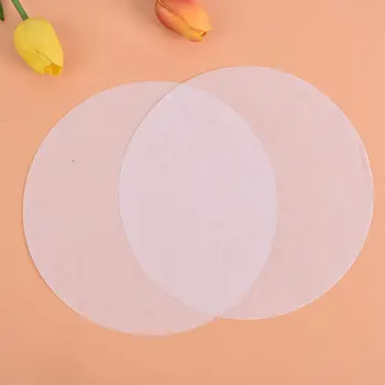 

New Baking Pastry Mat Pad Parchment Paper Unbleached Silicone Cookies Greaseproof Round Sheets Pizzas Non-stick Barbecue
