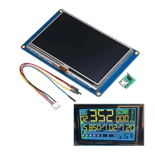 Nextion-Panel de pantalla táctil inteligente NX4827T043, 4,3 pulgadas, 480x272, HMI, USART, UART, Serial, TFT, módulo de pantalla LCD, para RSP