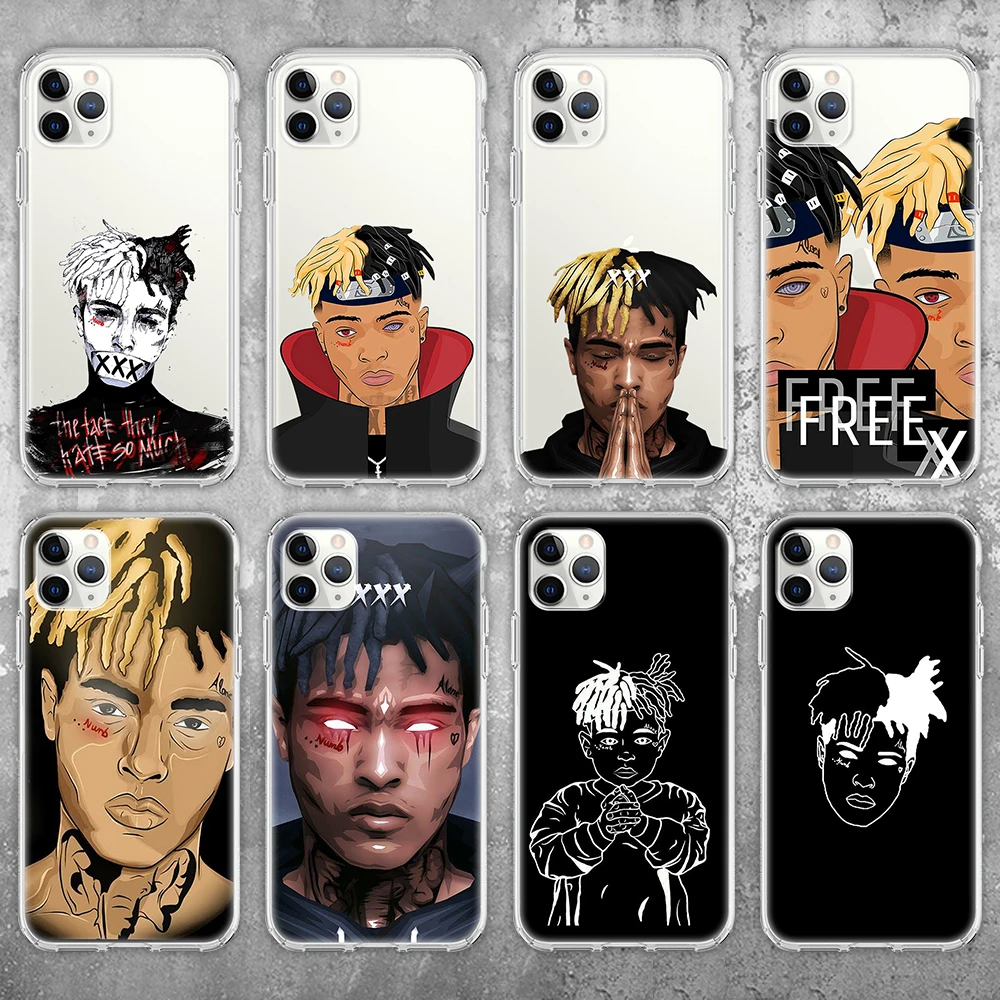 Ciciber Xxxtentacion чехол для iPhone 11 Pro XR XS Max 7X8 6 6S Plus 5 5S SE 2020 силиконовый чехол|Бамперы| |