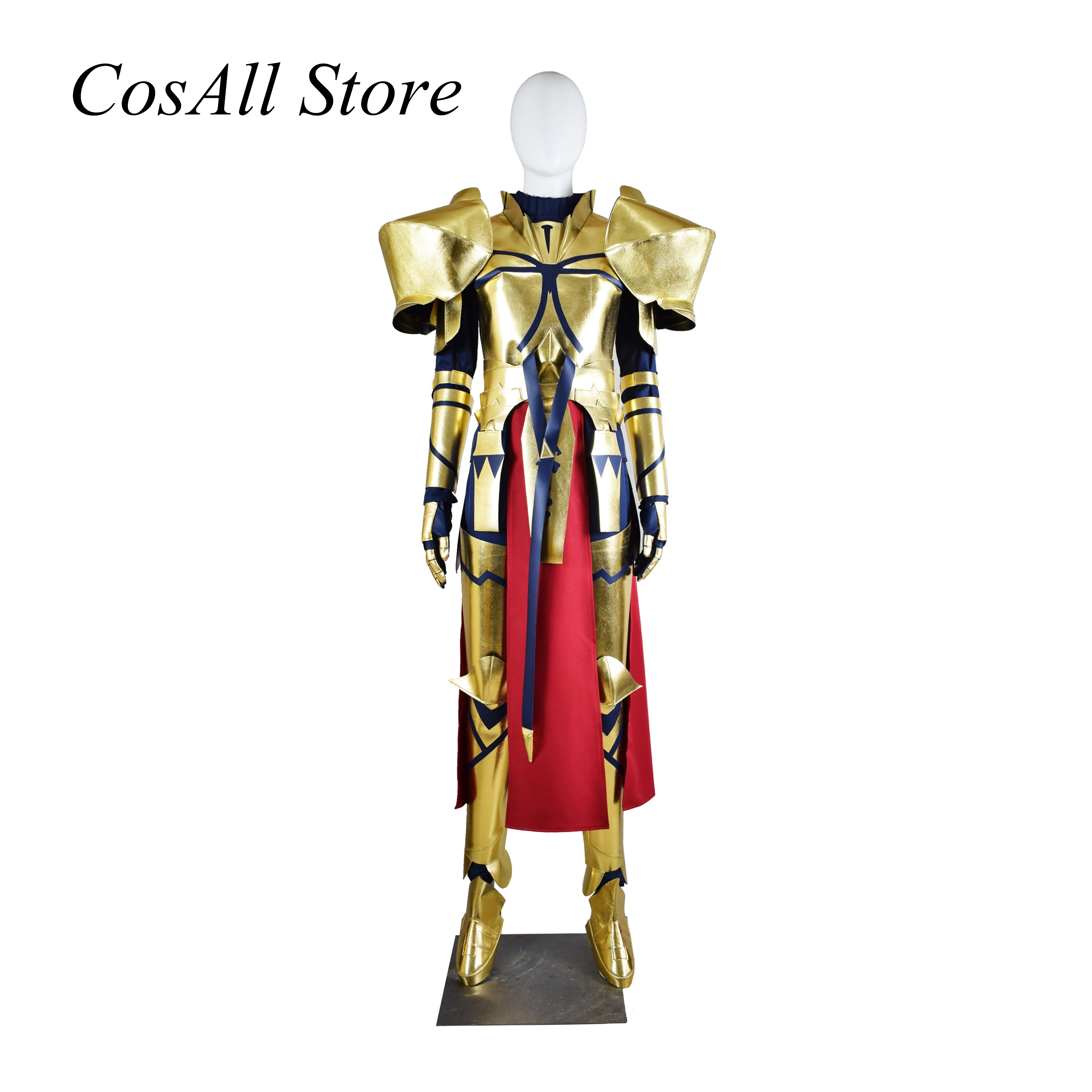 Fate/Grand Order Gilgamesh костюм для косплея золотой комплект костюмы на Хэллоуин