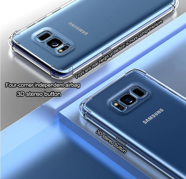 Утолщенный противоударный чехол для Samsung Galaxy A9 Star J7 J3 A8 Plus J2 Pro A7 A5 2018 S9 C8 Note 8 S8 |
