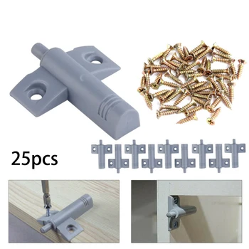 

25PCS Wardrobe Cabinet Door Stop Damper Plastic Silent Buffer Shock Absorber Shock Absorber Door Damper