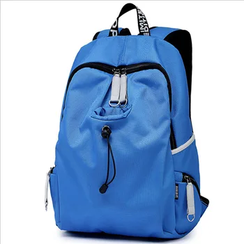 

College style middle school student schoolbag male fashion trend canvas backpack large capacity outdoor travel bag computer back