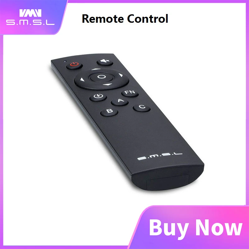 SMSL Audio Amplifier AD18 Q5 A6 DP1 Remote Control