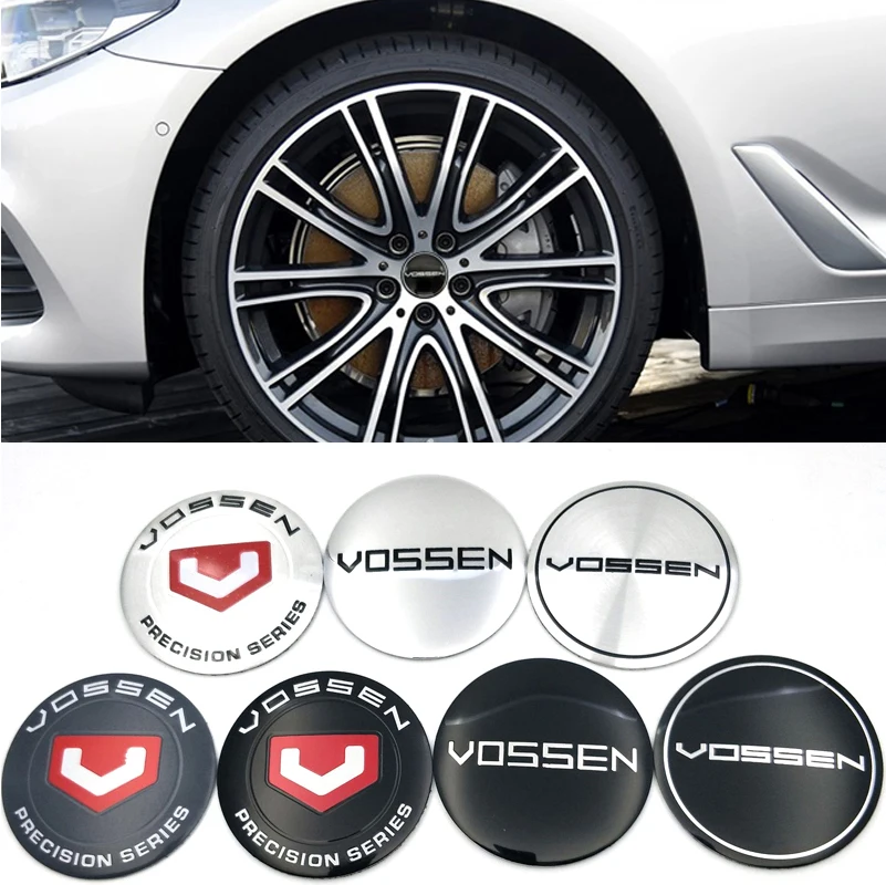 Украшение автомобиля для Vossen Эмблема колеса Volkswagen Tesla Dodge Land Rover Ford Kuga Honda Crv Citroen