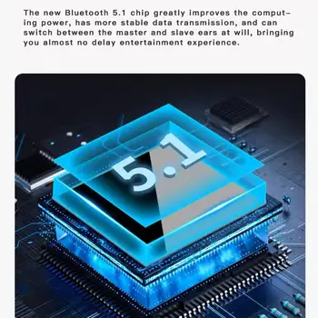 

Air2 True Wireless Headset Bluetooth V5.1 Earphone Reduction Noise For All Phone HD Earbuds Waterproof Mic With Movement Y8A8