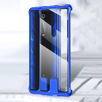 

For Xiaomi Mi 9T Redmi K20 Pro CC9 PRO Note 10 Pro Case Metal Frame Shockproof Protective Shell HD Tempered Glass Fully Cover