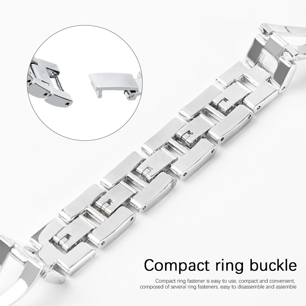 Роскошный блестящий бриллиантовый ремешок + чехол для Apple Watch Band 40 мм 44 38 42