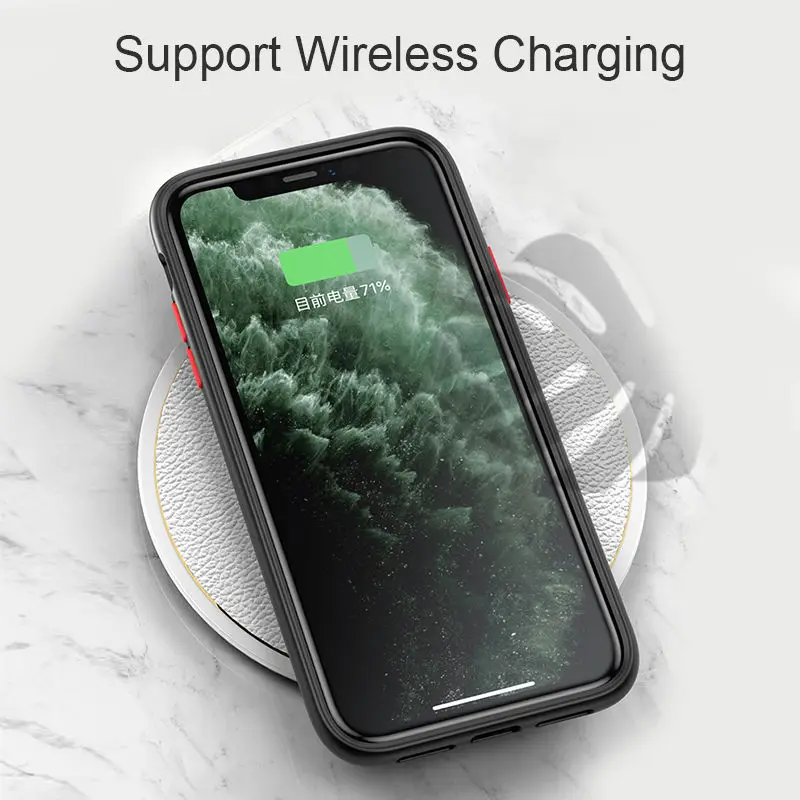 Чехол для телефона для iPhone 11 Pro Max X XR XS Max 7 8 Plus, роскошная контрастная цветная рамка, матовый жесткий защитный чехол для iPhone 11