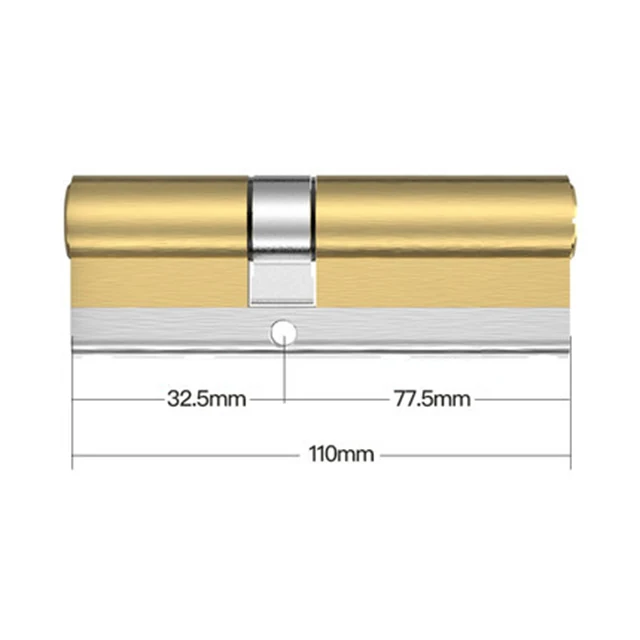 10 ключей замена замка C Класс входные двери системы безопасности замок цилиндр Ручка цилиндр дефиант двойной цилиндр замок - Цвет: A37.5B72.5 L110mm