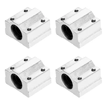 

4Pcs/Lot SCS10UU Linear Motion Ball Bearing Slide Unit Bushing(10MM Inner Dia. ) For CNC Machine Linear Sliding, 3D Printer Part