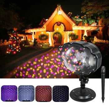 

Outdoor Garden Lawn Projection Lights Animated Led Projector Decorative Lighting for Holiday Party Home Yard Garden Christmas