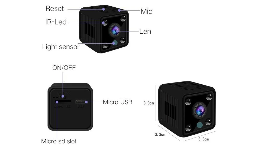 HD новая 1080 P Мини Wi-Fi камера видеокамера ночная версия определение движения HD DV батарея камера mobil пульт дистанционного управления