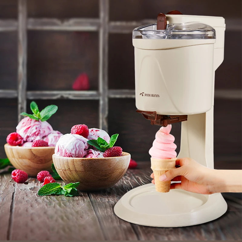 Ice Cream Machine อัตโนมัติ Mini ไอศครีมผลไม้ Fruit Ice Cream Machine