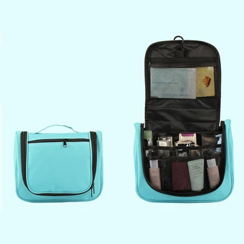 

1Pc Women Functional Cosmetic Bag Make Up Wash Bag Hanging Make Up Necessaries Organizer Storage Pouch Toiletry Travel Bags