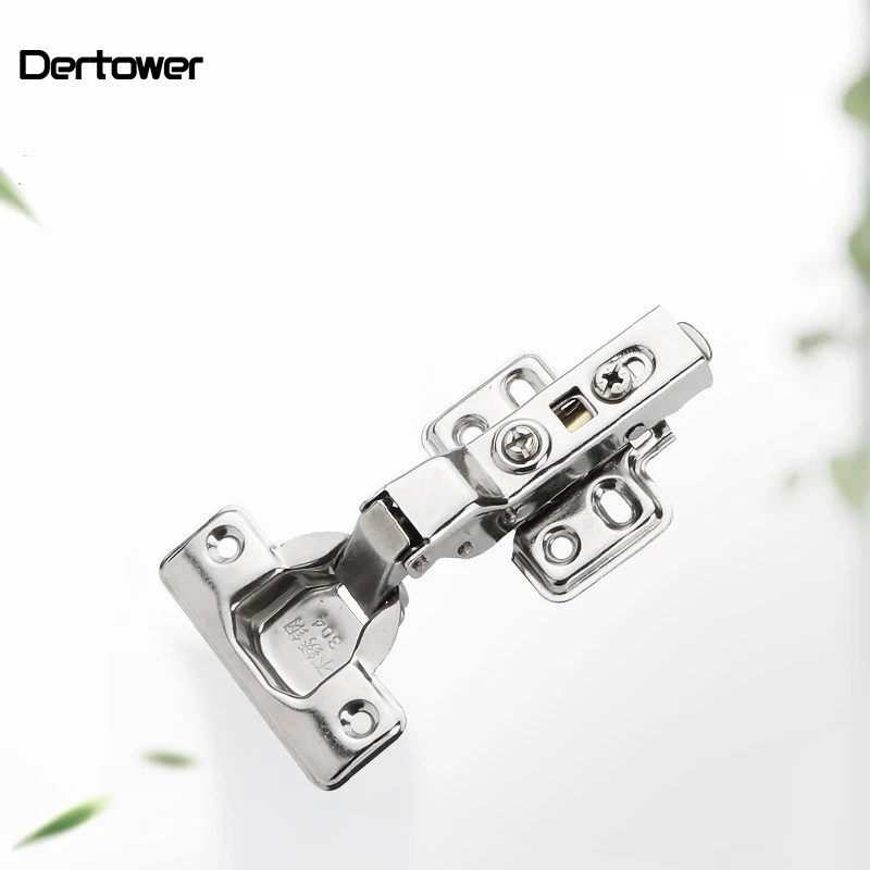 

1PC Stainless Steel Buffer Hydraulic Removable Cabinet Door Hinge 3 Models Insert Embed Half Overlay Full Overlay High Quality